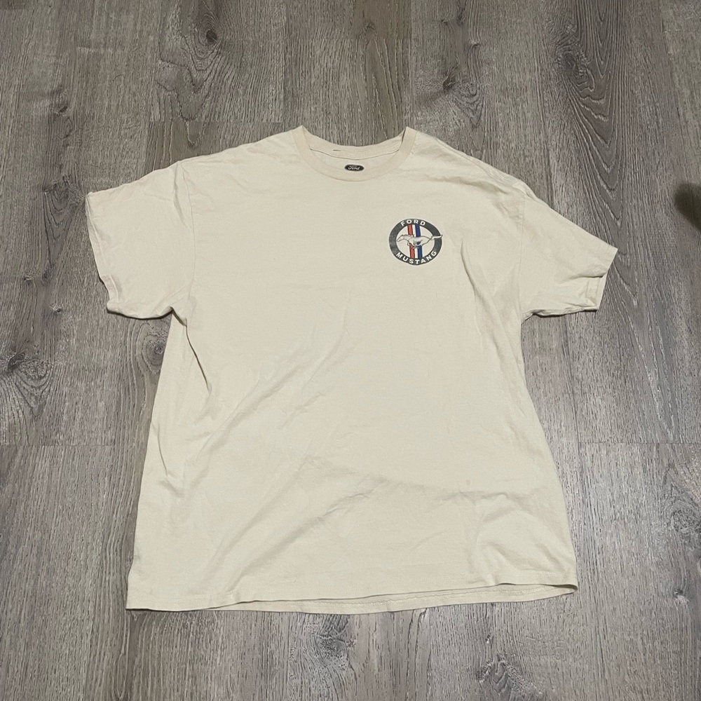 Y2K ford mustang 1967 drive the American dream graphic tee-shirt size XL,